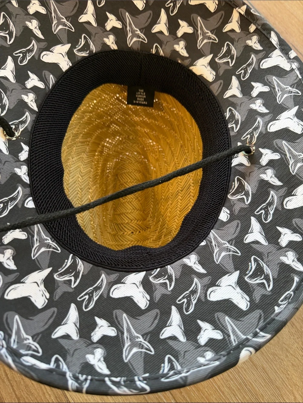 Little Surfer Dude Kids Straw Sun Hat